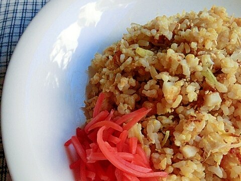 サッパリ♪みょうがチャーハン✿